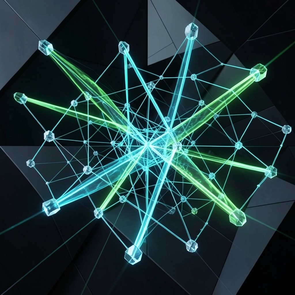 Decentralized validator consensus network graph with luminous staking channels