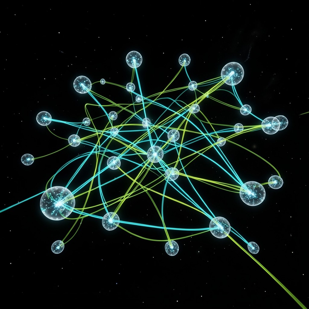 Decentralized ecosystem network topology with interconnected protocol hubs