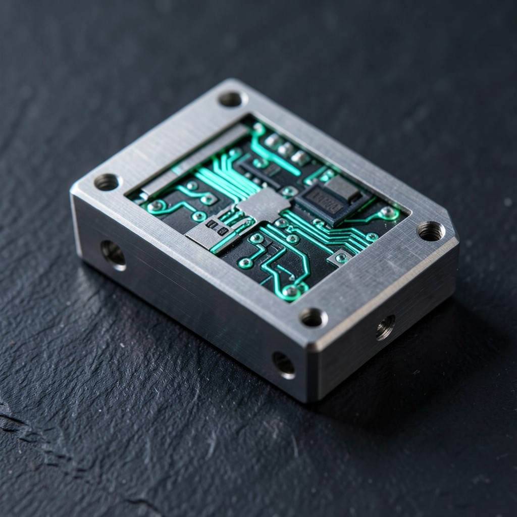 Brushed titanium hardware security key and cryptographic cold storage device